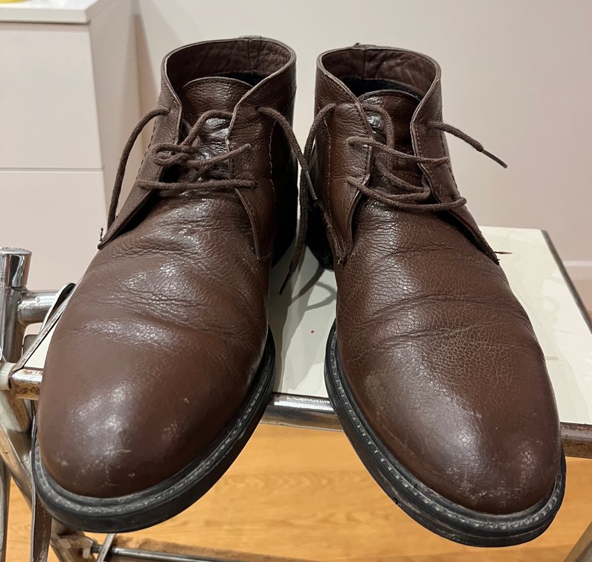 Kahverengi Hakiki Deri Erkek Botl - Görsel 2