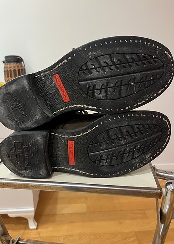 Harley Davidson Kahverengi Biker Bot - Görsel 6