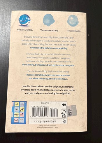 Holding Up the Universe - Jennifer Niven - Görsel 2