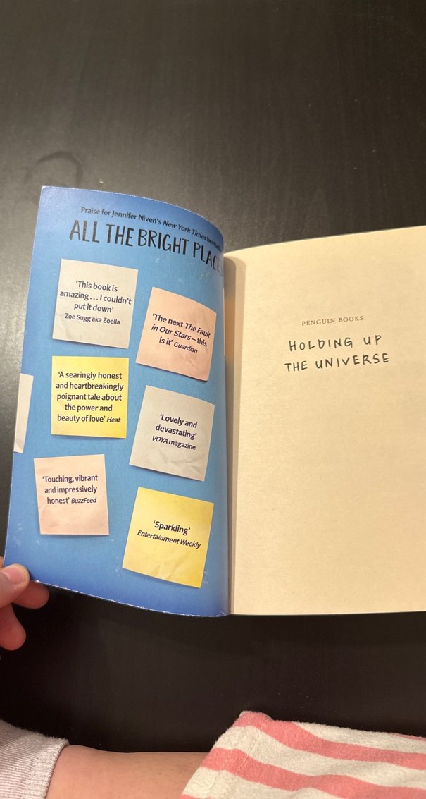 Holding Up the Universe - Jennifer Niven - Görsel 3