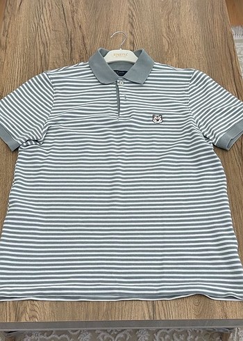 Lufian Erkek Lacivert Denim Polo Tişört - Görsel 2