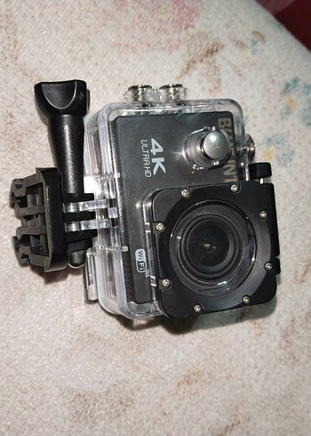 Siyah Gri Aksiyon Kamerası Su Geçirmez Kılıf - Görsel 5