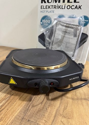 Kumtel 1500W Ayarlanabilir Termostatlı Elektrikli Ocak - Görsel 2