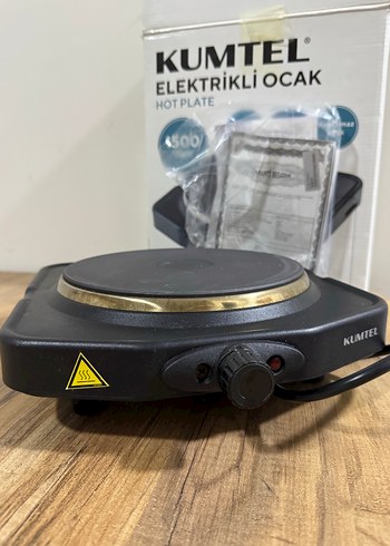 Kumtel 1500W Ayarlanabilir Termostatlı Elektrikli Ocak - Görsel 4