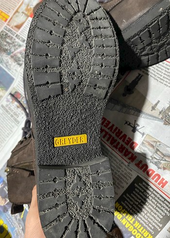 Kahverengi Tokalı Kauçuk Bot - Görsel 3