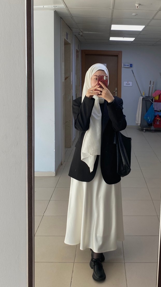 Manuka Siyah Dad Blazer Ceket - Görsel 3