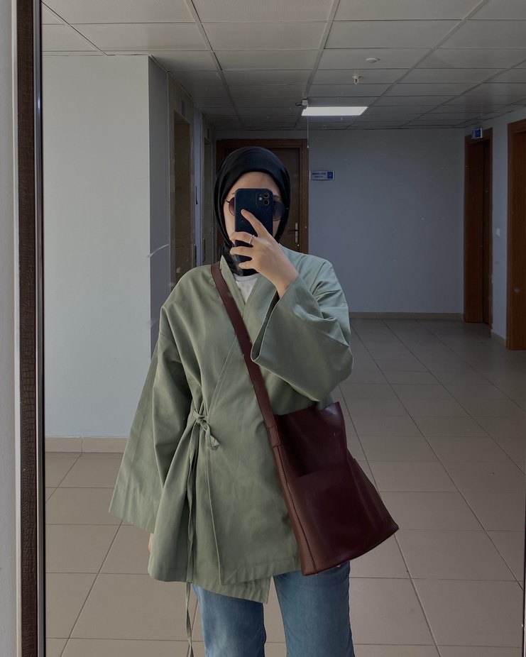 Yeşil Kimono - Görsel 2