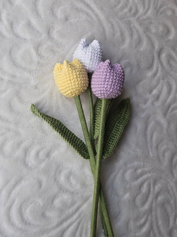 El Örgüsü Renkli Laleler - Görsel 2