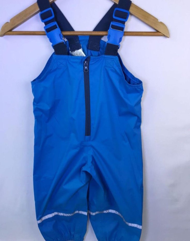 İmpidimpi Erkek Çocuk Mavi Baskılı Yağmurluk - Görsel 4