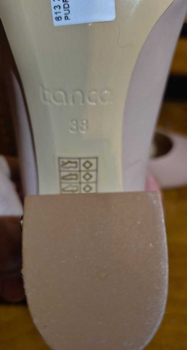 Klasik Bej Stiletto Topuklu Kadın Ayakkabı - Görsel 4