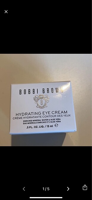 Bobbi Brown göz kremi sıfır