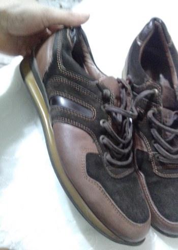 Erkek Kahverengi Süet Bağcıklı Günlük Ayakkabı - Görsel 2