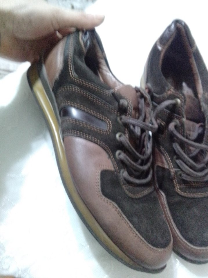 Erkek Kahverengi Süet Bağcıklı Günlük Ayakkabı - Görsel 2