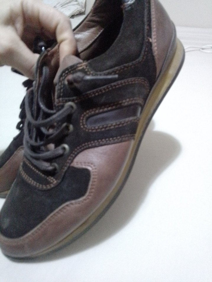 Erkek Kahverengi Süet Bağcıklı Günlük Ayakkabı - Görsel 3