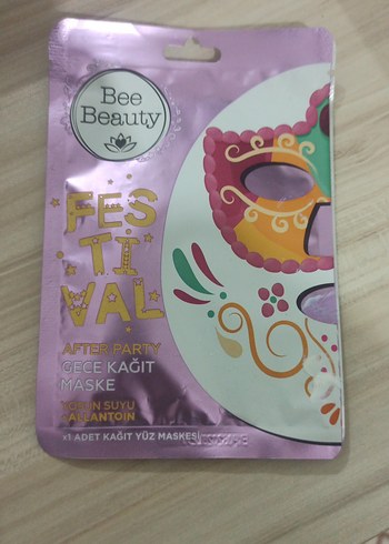 Bee Beauty Festival Gece Kağıt Maske ve Serum - Görsel 2