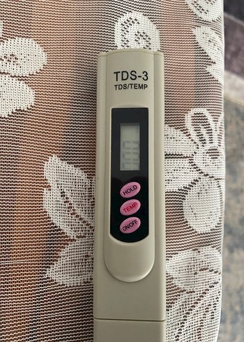 Gri TDS-3 TDS/Temp Ölçüm Cihazı - Görsel 2