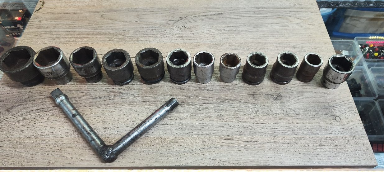 Gri Altıgen Lokma Anahtar Seti - Görsel 3