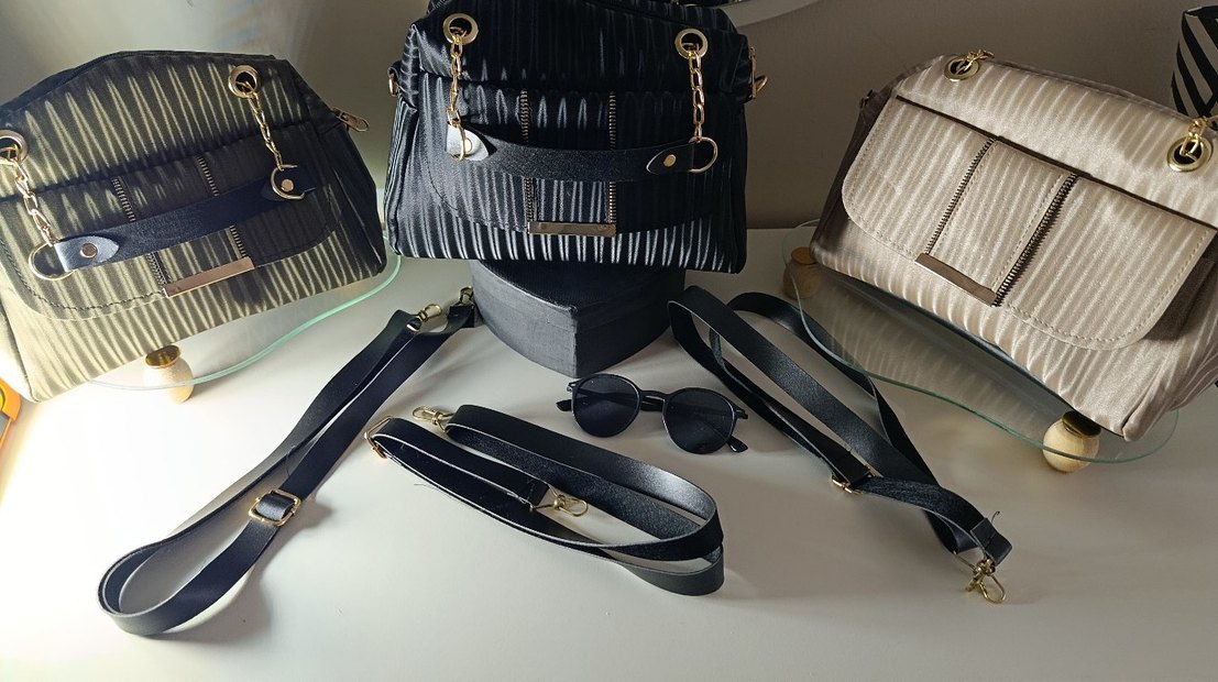 Çocuklar için Gri Deri Kemer ve Askı - Görsel 2