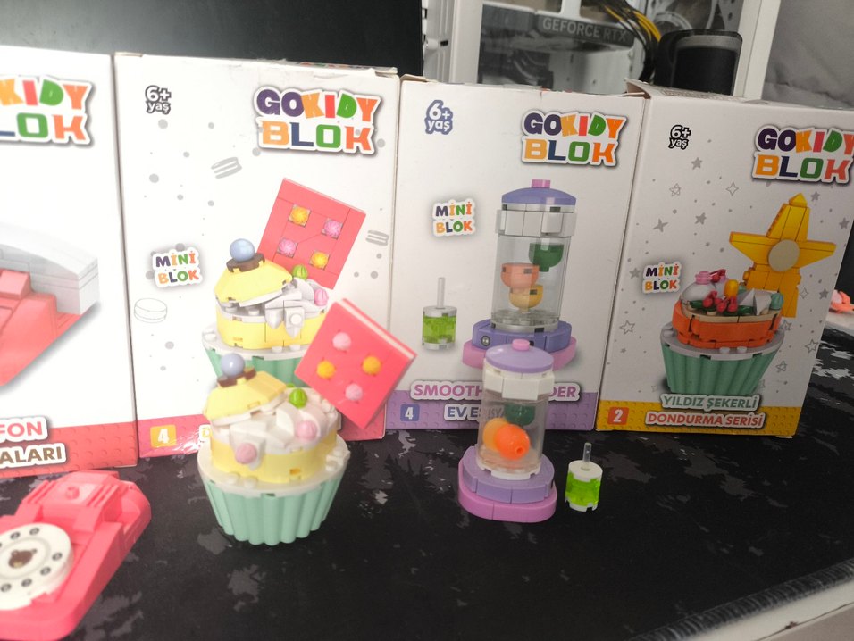 Gokidy Mini Blok Renkli Lego Seti - Görsel 2