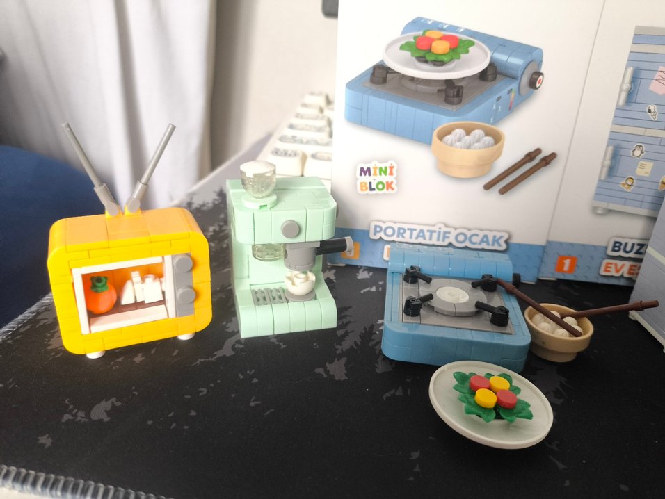 Gokidy Mini Blok Renkli Lego Seti - Görsel 3