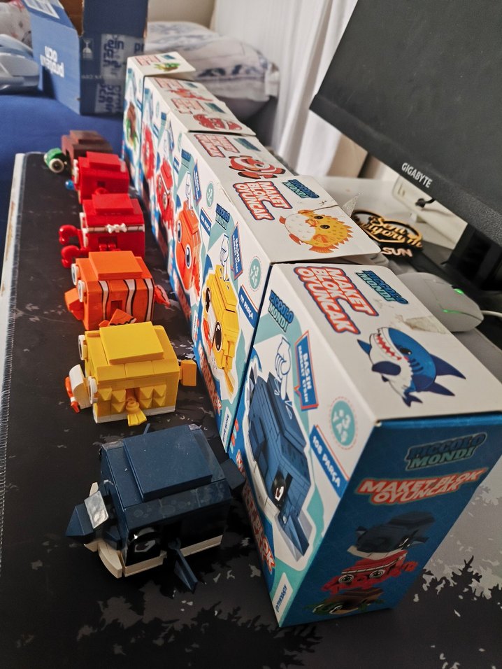 haraketli lego balıklar - Görsel 2