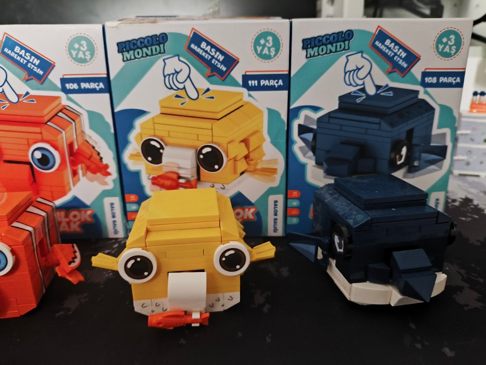 haraketli lego balıklar - Görsel 3