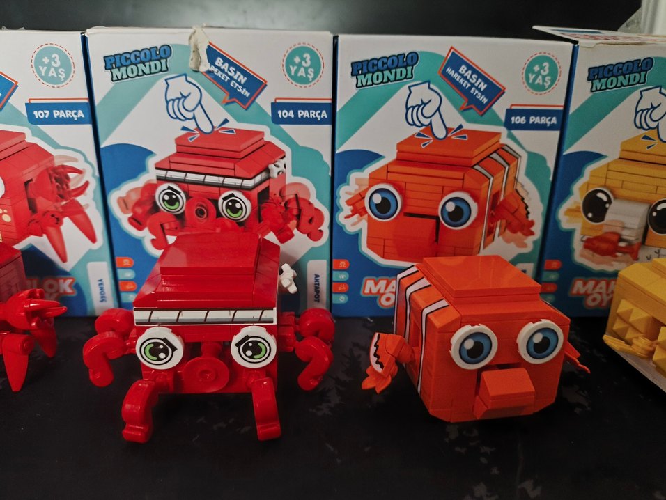 haraketli lego balıklar - Görsel 4