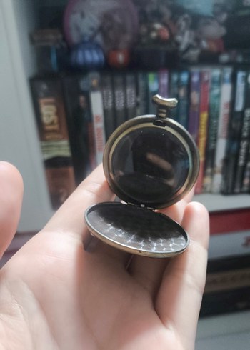 harry potter figür ve Altın Renkli Cep Saati - Görsel 3