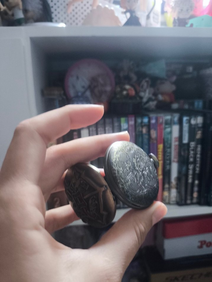 harry potter figür ve Altın Renkli Cep Saati - Görsel 5