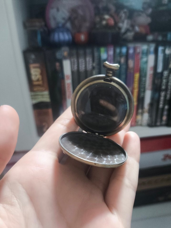 harry potter figür ve Altın Renkli Cep Saati - Görsel 3