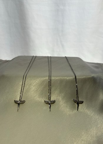 Minimalist Zincir Detaylı Uzun Kadın Kolye tekli - Görsel 2