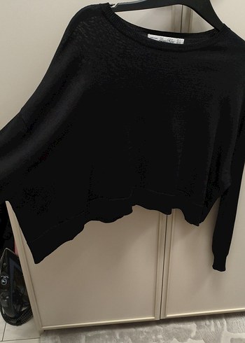 zara crop Kazak - Görsel 2