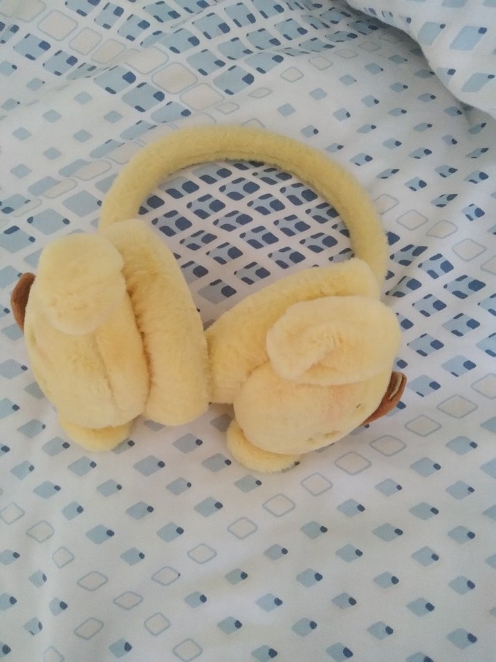 Pembe Peluş Tavşan Çocuk Bere - Görsel 2