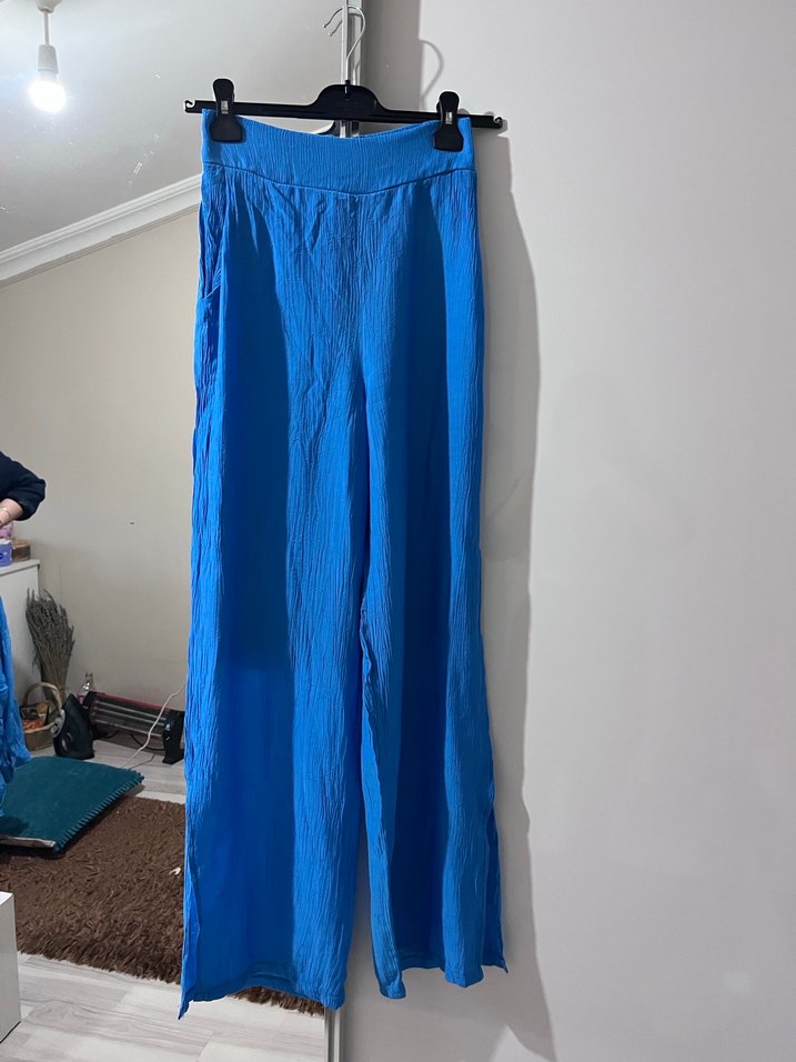 Mavi Bürümcük Kumaş Takım - Görsel 4