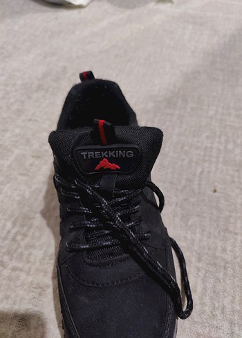 Siyah Bağcıklı Erkek Outdoor Spor Ayakkabı - Görsel 3