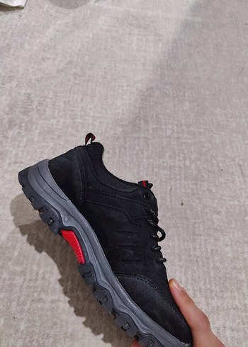 Siyah Bağcıklı Erkek Outdoor Spor Ayakkabı - Görsel 5