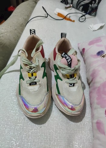 Kadın Çok Renkli Spor Ayakkabı - Görsel 5