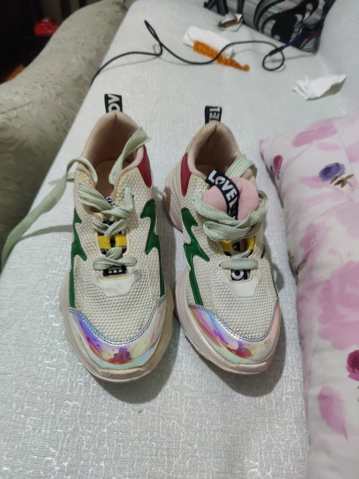 Kadın Çok Renkli Spor Ayakkabı - Görsel 5