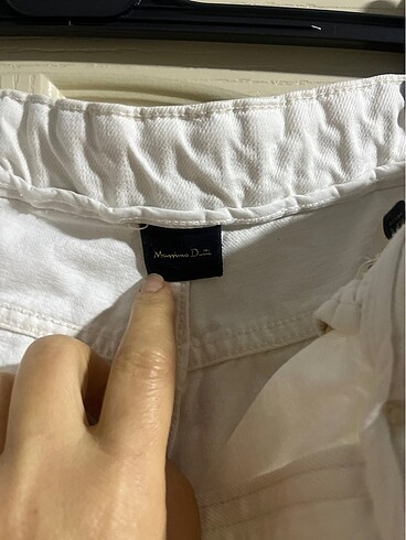 38 Beden beyaz Renk Kot pantalon