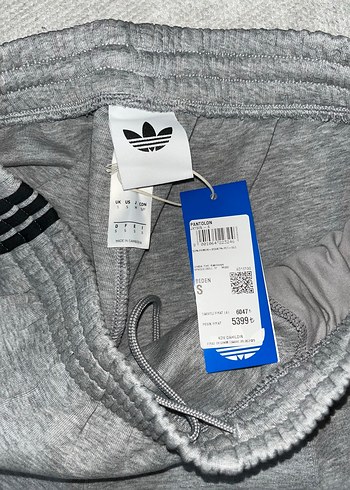 Gri Adidas Erkek Bol Eşofman - Görsel 4