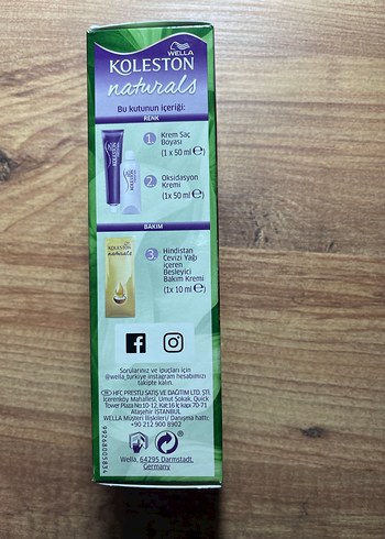 Wella Koleston Naturals 6/73 Ayışığı Kahvesi Saç Boyası - Görsel 4