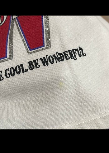 Koton Kırmızı Baskılı Kız çocuk Sweatshirt - Görsel 6