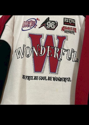 Koton Kırmızı Baskılı Kız çocuk Sweatshirt - Görsel 4