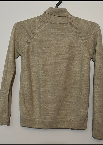 Lc waikiki Bej çocuk Boğazlı Triko Kazak - Görsel 5