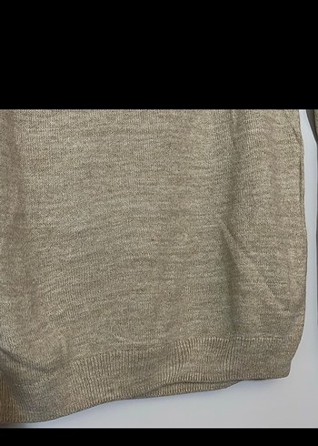 Lc waikiki Bej çocuk Boğazlı Triko Kazak - Görsel 3