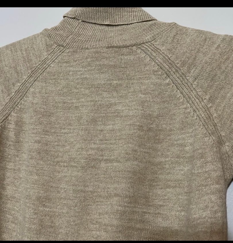 Lc waikiki Bej çocuk Boğazlı Triko Kazak - Görsel 4