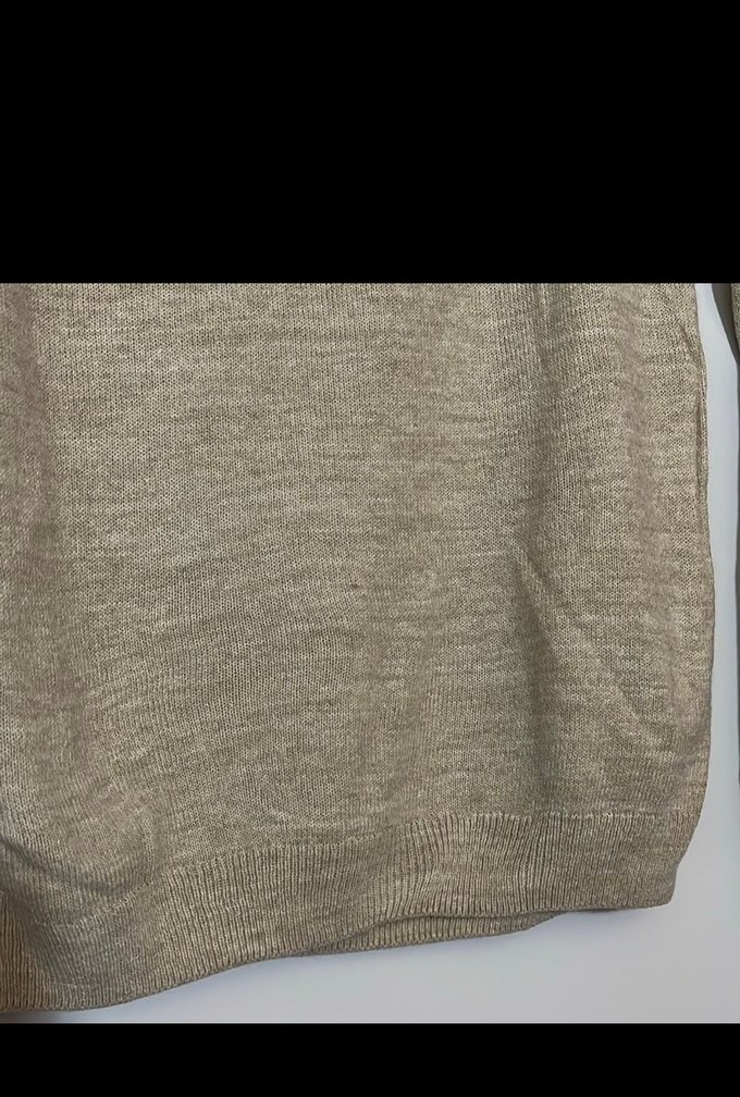 Lc waikiki Bej çocuk Boğazlı Triko Kazak - Görsel 3