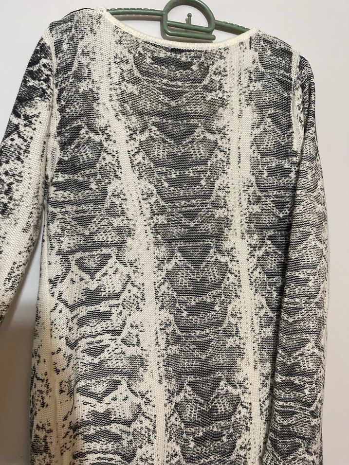 Oxygen Yılan Desenli Uzun Kollu Kadın Kazak - Görsel 4