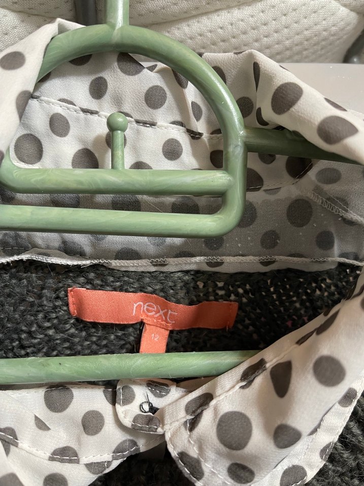 Next Gri Örgü Kadın Kazak - Görsel 5