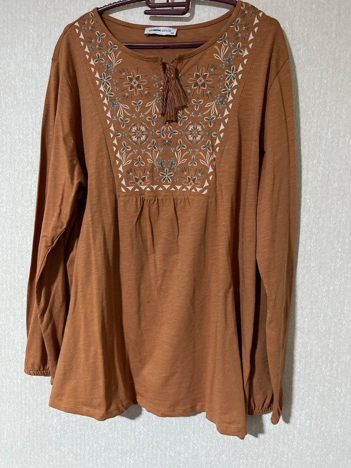 Lc waikiki Bohem Nakışlı Püsküllü Kadın Bluz - Görsel 3